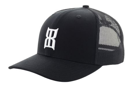 BEX Steel Snapback Trucker Cap Black