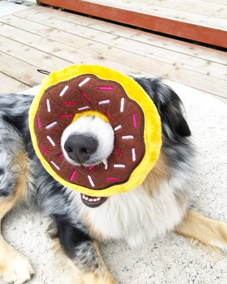 Zippy Paws DONUTZ DOG TOY CHOCOLATE