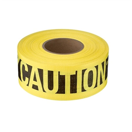 Empire Level 3 in. X 500 ft. Reinforced Caution/Caution Tape YELLOW