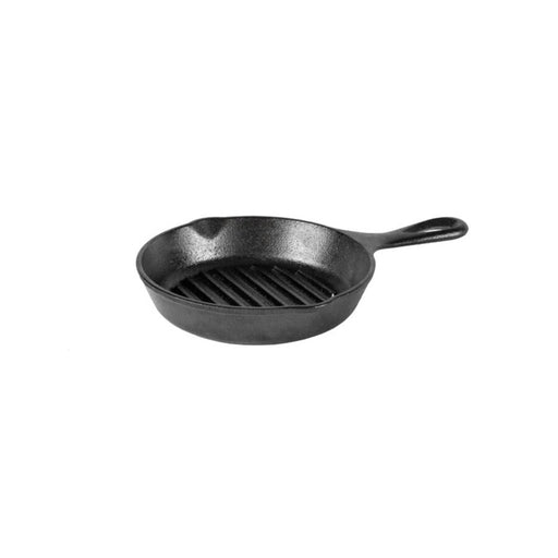 LODGE MANUFACTURING CAST IRON GRILL PAN 6.5IN