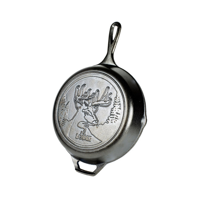 LODGE MANUFACTURING WILDLIFE SERIES SKILLET DEER_LOGO