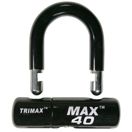 Trimax General Purpose U-lock with Black Sleeve Over Chrome