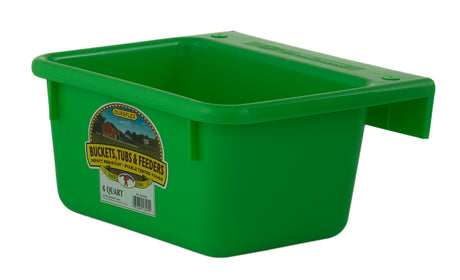 Miller MFG 6 Quart Plastic Mini Feeder LIME