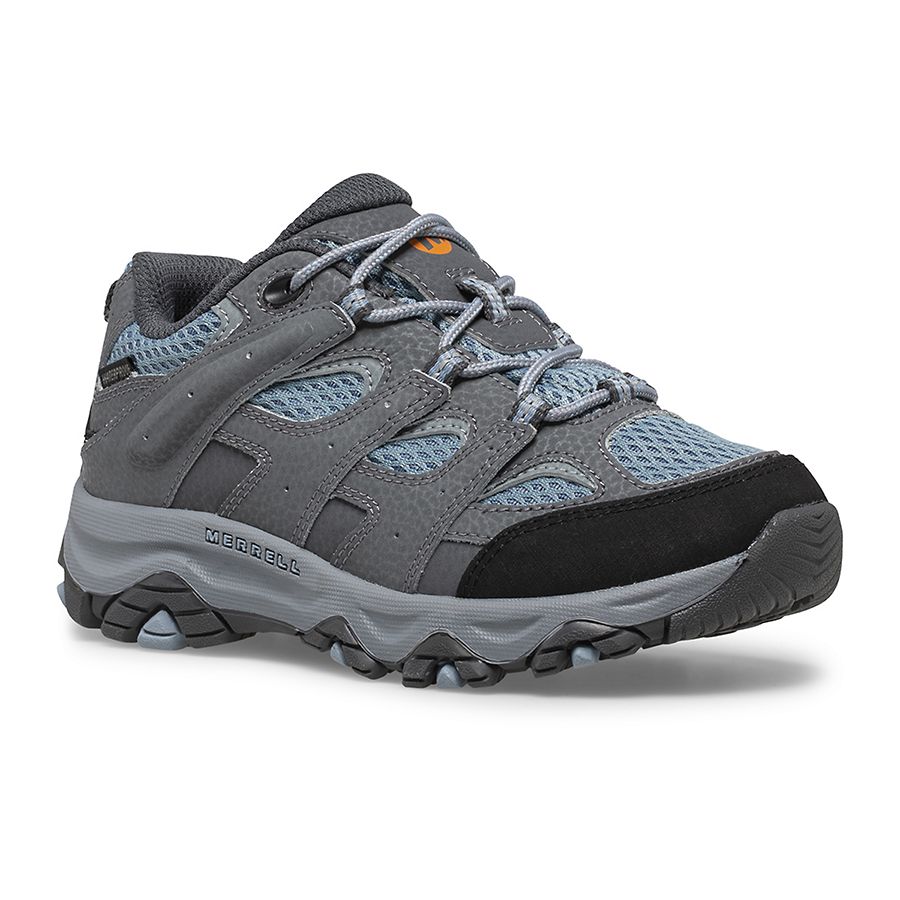 MERRELL Kid's Moab 3 Low Lace Waterproof Sneaker ALTITUDE /  / M