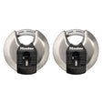 Master Lock Discus Padlock, 2-3/4in Wide, 2 pack