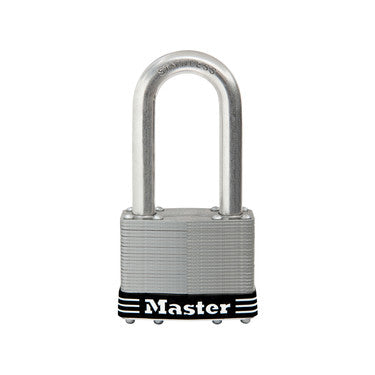 Master Lock Laminated Padlock, Stainless Steel, 2-1/2in