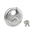 Master Lock Stainless Steel Discus Padlock, 2-3/4in Wide