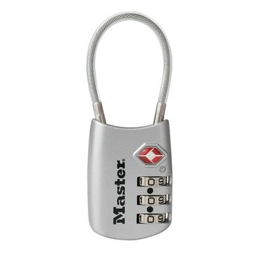 Master Lock TSA-Approved Luggage Lock with Flexible Shackle