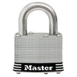 Master Lock Laminated Padlock, Stainless Steel, 2in STAINLESS_STEEL