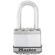 Master Lock Laminated Padlock, Magnum, 1-1/2in Shackle