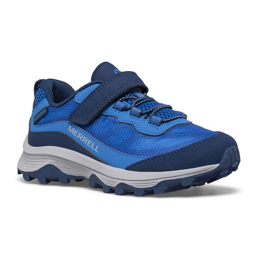 MERRELL Kid's Moab Speed Low A/C Waterproof Shoe BLUE /  / M