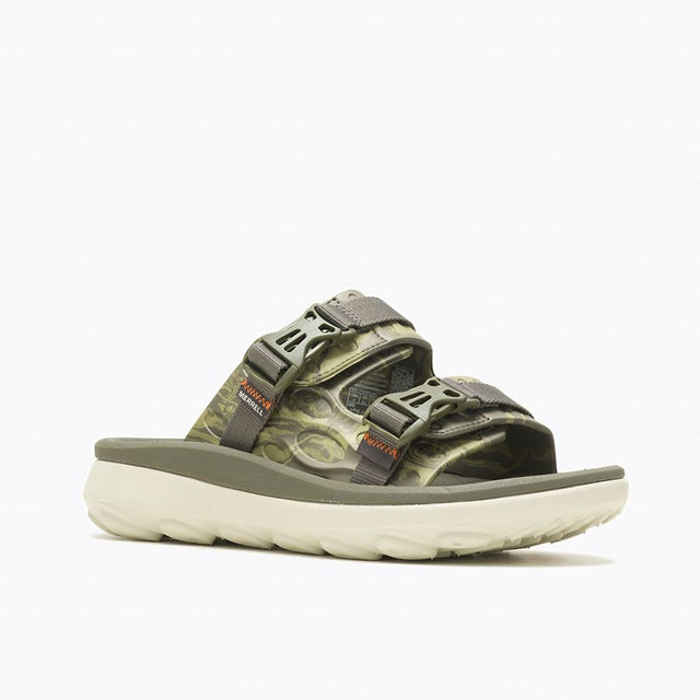 MERRELL Men's Hut Ultra Wrap Sandal OLIVE /  / M