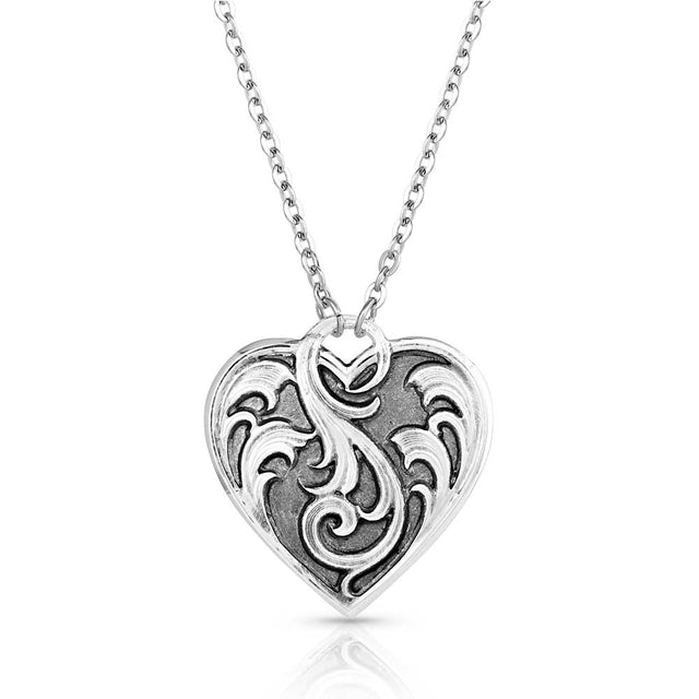 Montana Silversmiths Ace Of Hearts Necklace