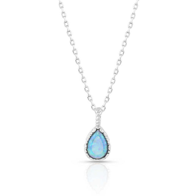 Montana Silversmiths Cool and Captivating Teardrop Pendant Necklace