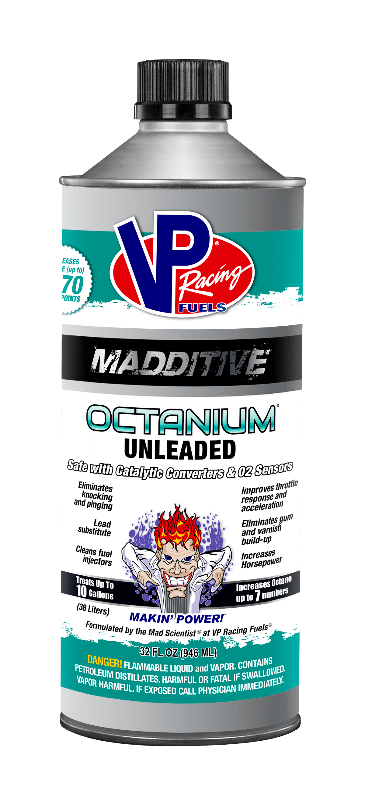 Vp Racing Madditive Vp Octanium Unleaded - 32 Oz