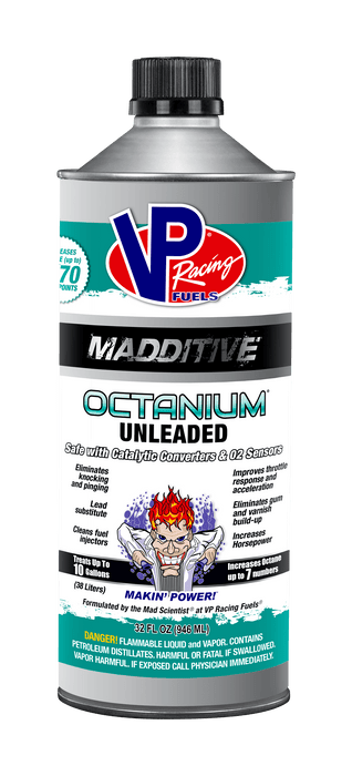 Vp Racing Madditive Vp Octanium Unleaded - 32 Oz