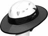 Dabrim Pro Tech Construction Helmet Visor Brim GRAY