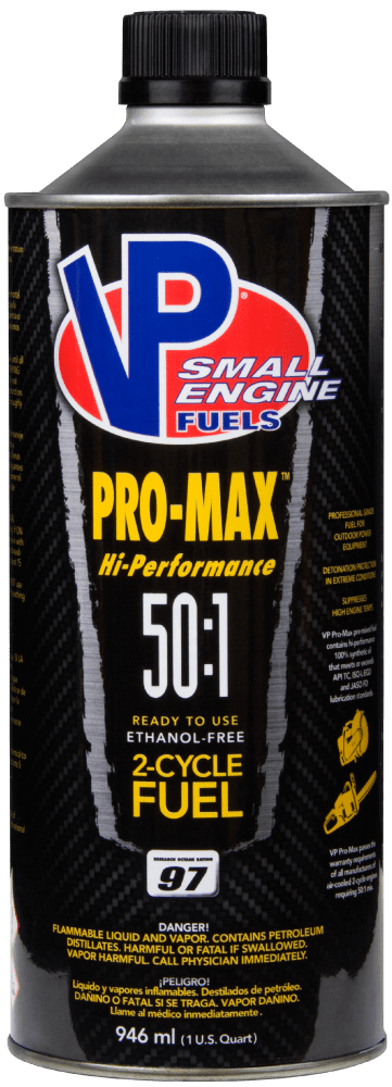 Vp Racing Promax 50:1 (97 Octane) Premix 2 Cycle Fuel For Small Engines - Quart