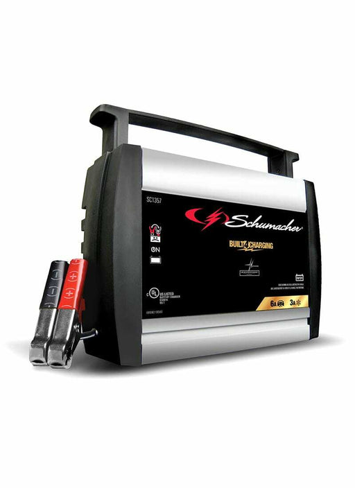SCHUMACHER ELECTRIC 6A 6V/12V Fully Automatic Battery Charger