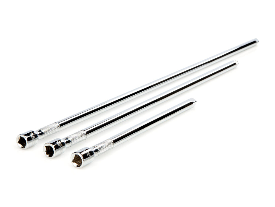 3/8 Inch Drive Extension Set, 3-Piece (10, 18, 24 in.)