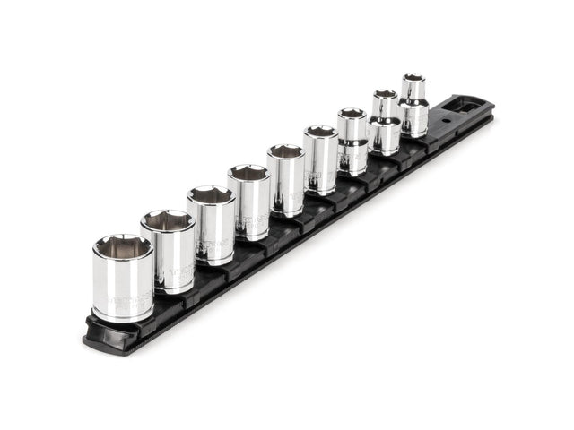 Tekton 3/8 Inch Drive 6-Point Socket Set, 9-Piece (5/16-3/4 in.)