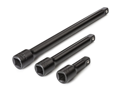 Tekton 1/2 Inch Drive Impact Extension Set, 3-Piece (3, 6, 10 in.) 1/2_DR