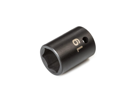 Tekton 1/2 Inch Drive x 19 mm 6-Point Impact Socket / 1/2_DR