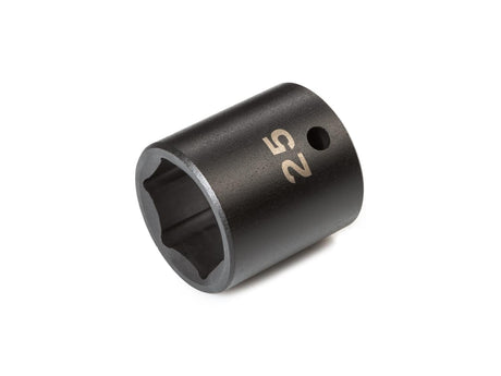 Tekton 1/2 Inch Drive x 25 mm 6-Point Impact Socket / 1/2_DR