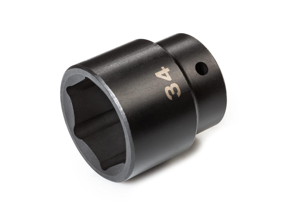 Tekton 1/2 Inch Drive x 34 mm 6-Point Impact Socket / 1/2_DR