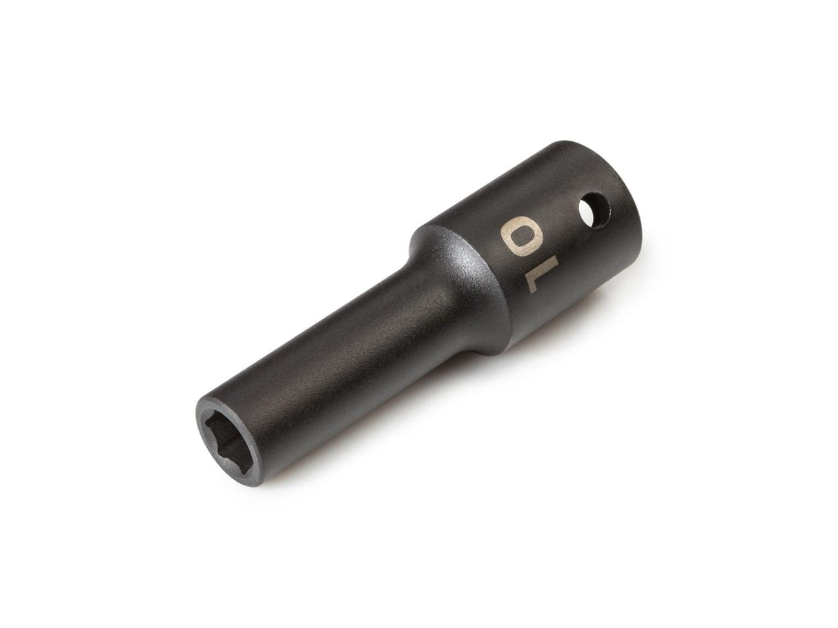 Tekton 1/2 Inch Drive x 10 mm Deep 6-Point Impact Socket / 1/2_DR