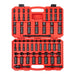 Tekton 3/8 Inch Drive 6-Point Impact Socket Set, 72-Piece (1/4-1 in., 6-24 mm)