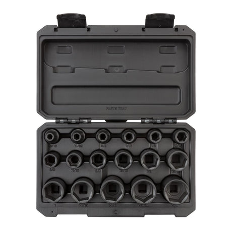 Tekton 1/2 Inch Drive 6-Point Impact Socket Set, 17-Piece (5/16 - 1-1/4 in.) 1/2_DR