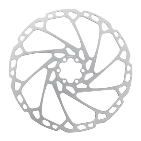 SHIMANO RT66 6 BOLT DISC ROTOR SILVER