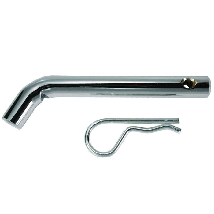 Trimax 5/8-inch Receiver Pin and Clip CHROME