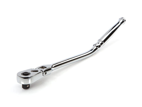 Tekton 3/8 Inch Drive x 12 Inch Flex Head Quick-Release Bent Handle Ratchet