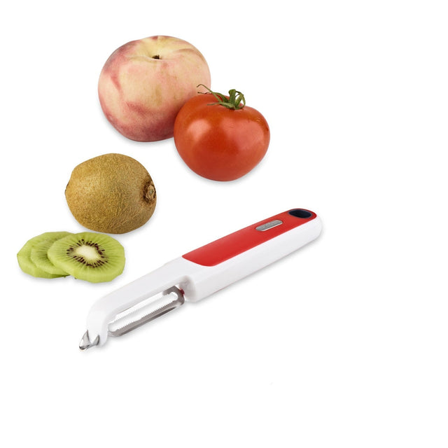 Zyliss Soft Skin Peeler WHITE_GREY_RED