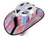 Dabrim Sporty Cycling Helmet Visor Brim PASTEL_RIBBONS