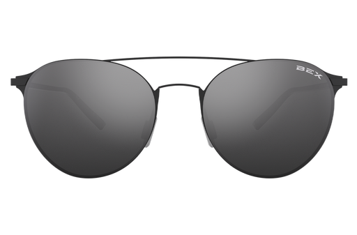 BEX Demi Sunglasses Black / Gray (silver flash)