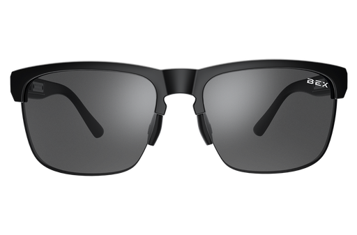 BEX Free Byrd Sunglasses Black / Gray (silver flash)