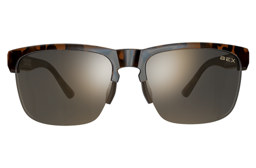 BEX Free Byrd Sunglasses Tortoise / Brown (silver flash)