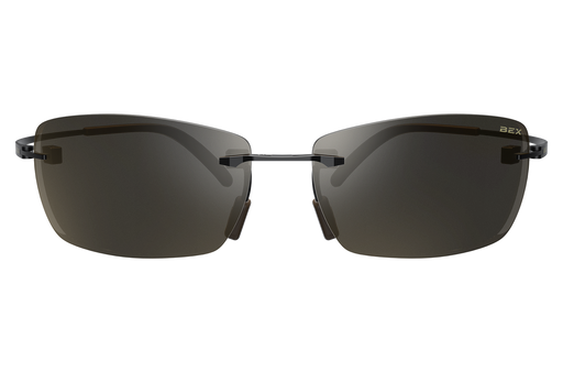 BEX Fynnland X Sunglasses Black / Gray (silver flash)