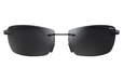 BEX Fynnland X Sunglasses Black / Brown (silver flash)