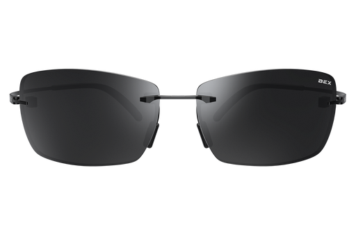 BEX Fynnland XL Sunglasses Black / Gray (silver flash)