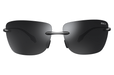 BEX Jaxyn XL Sunglasses Black / Gray (silver flash)