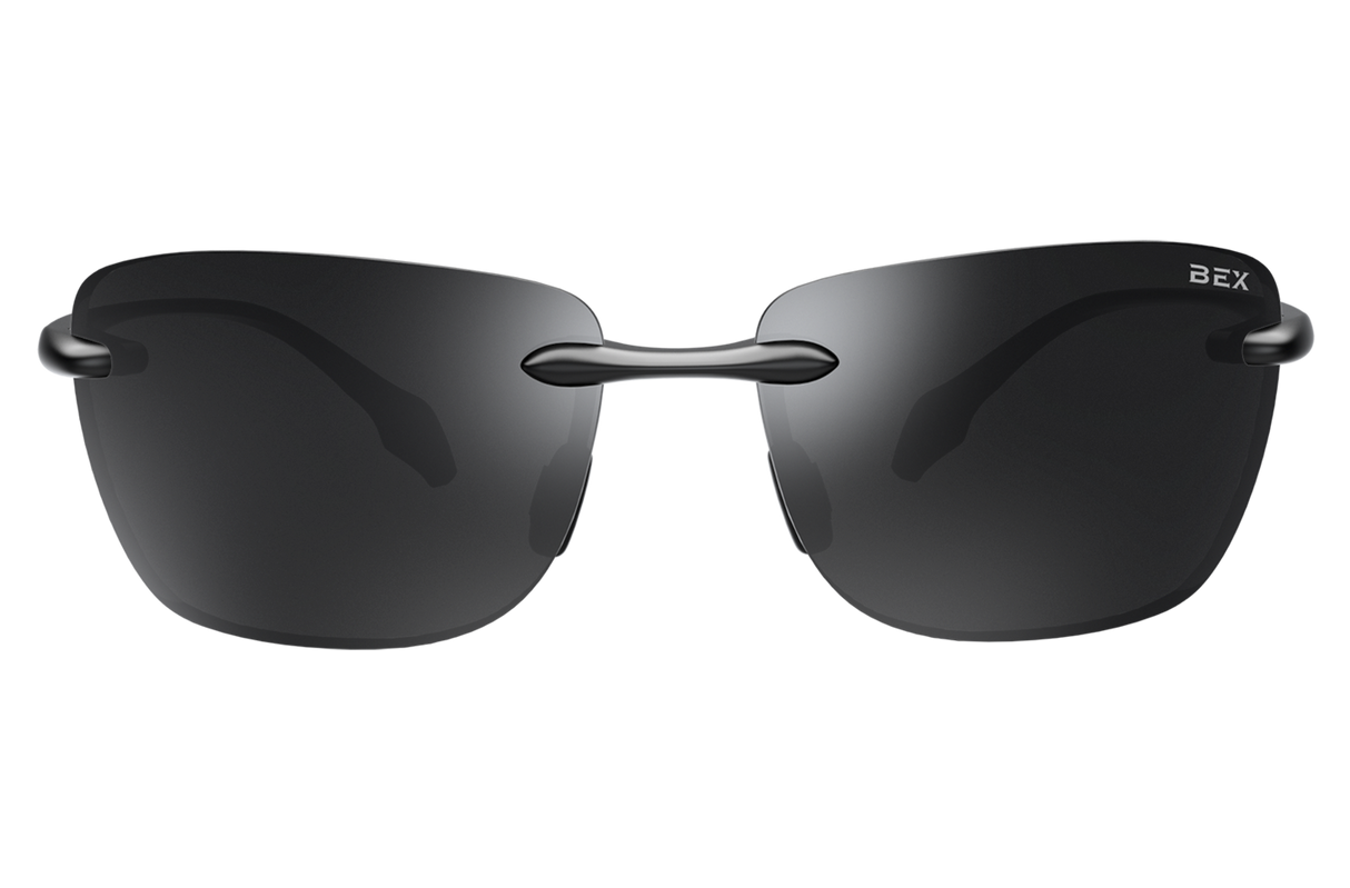 BEX Jaxyn X Sunglasses Black / Gray (silver flash)