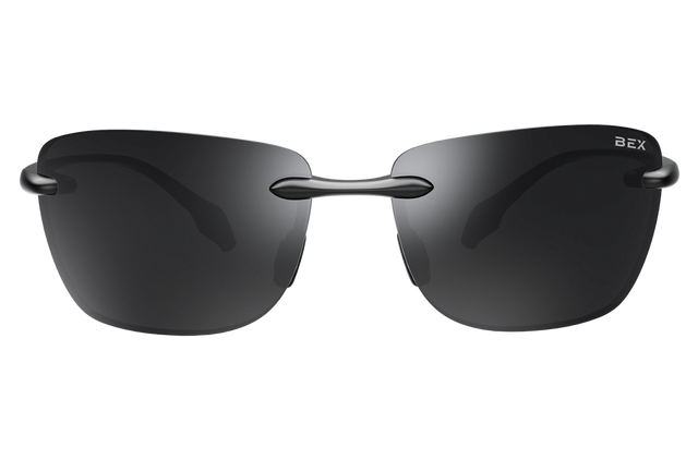 BEX Jaxyn X Sunglasses Black / Gray (silver flash)
