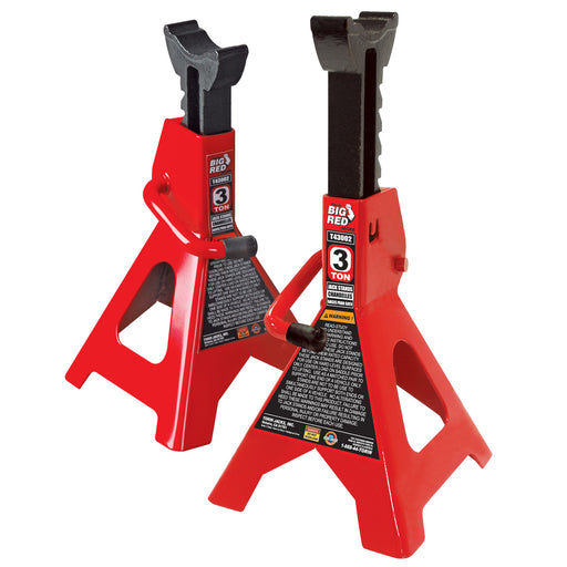 Torin Big Red 3 Ton Jack Stands - 2 Pack