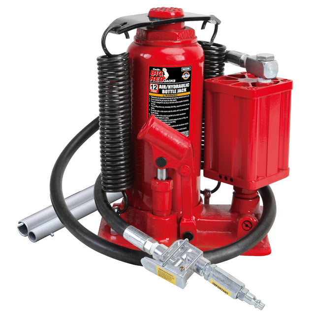 Torin Big Red 12 Ton Air Hybrid Bottle Jack