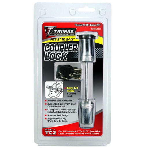 Trimax Coupler Lock 2-1/2 inch Span