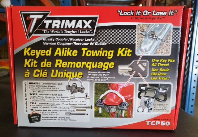 Trimax Keyed-Alike Towing Kit